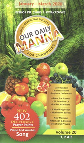 Our Daily Manna Jan-Mar 2020 PB - Chris Kwakpovwe